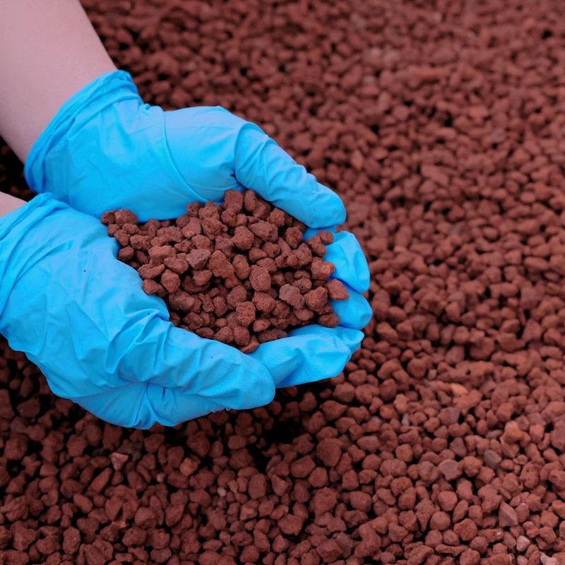 Fish Tank Gravel - 1 kg Volkanik kaya akvaryum zemin