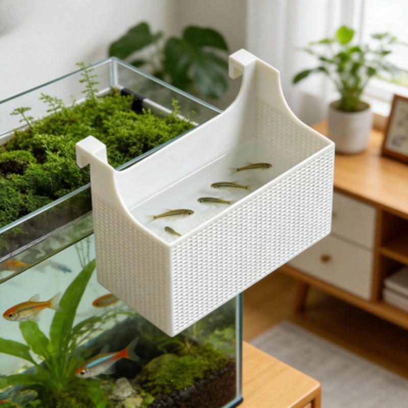 Betta Fish Tank - 1 adet Balık Yetiştirme İzolasyon Kutusu