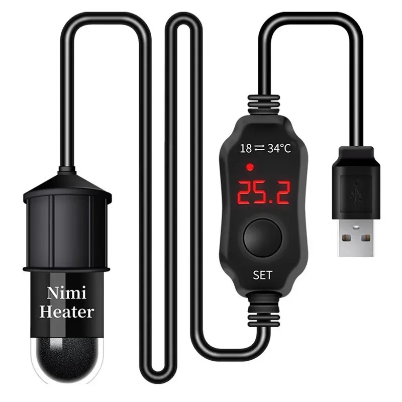 Fish Tank Heater - Evrensel Mini Akvaryum Isıtma Çubuğu Balık