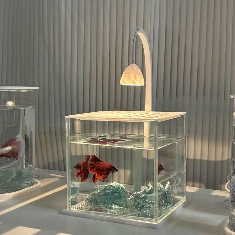 Akrilik Akvaryum, Buz Kristali - Betta Fish Tank incelemesi ve fiyatı
