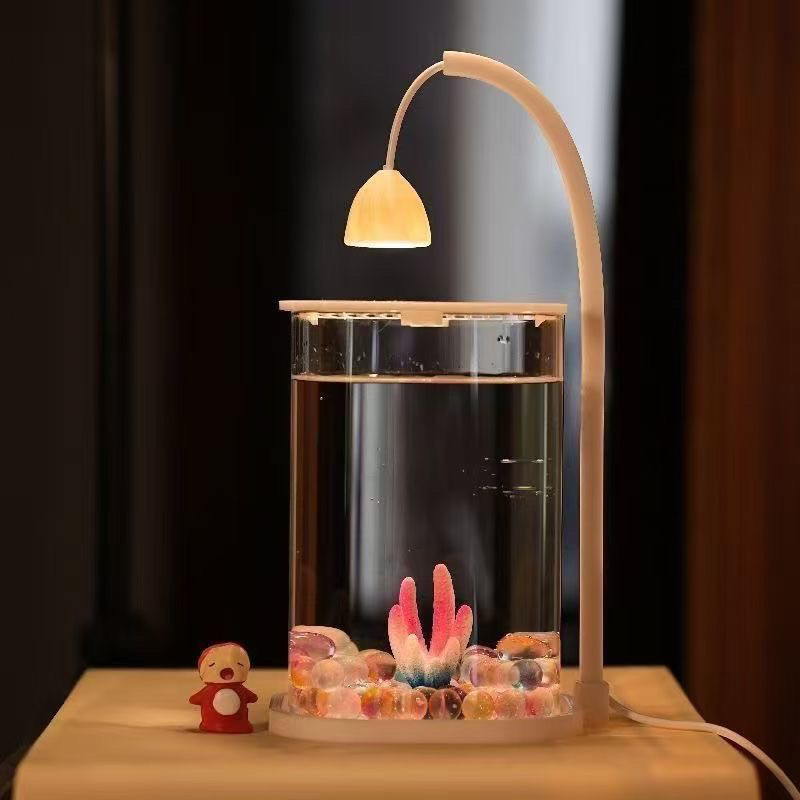 Tam Set Şeffaf Akvaryum Krista - Betta Fish Tank incelemesi ve fiyatı